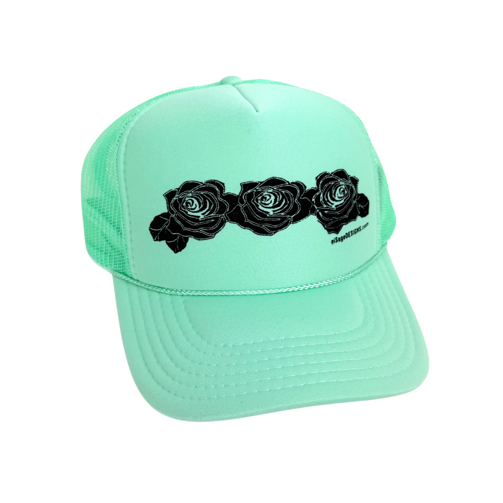 Roses Foam Trucker Hats