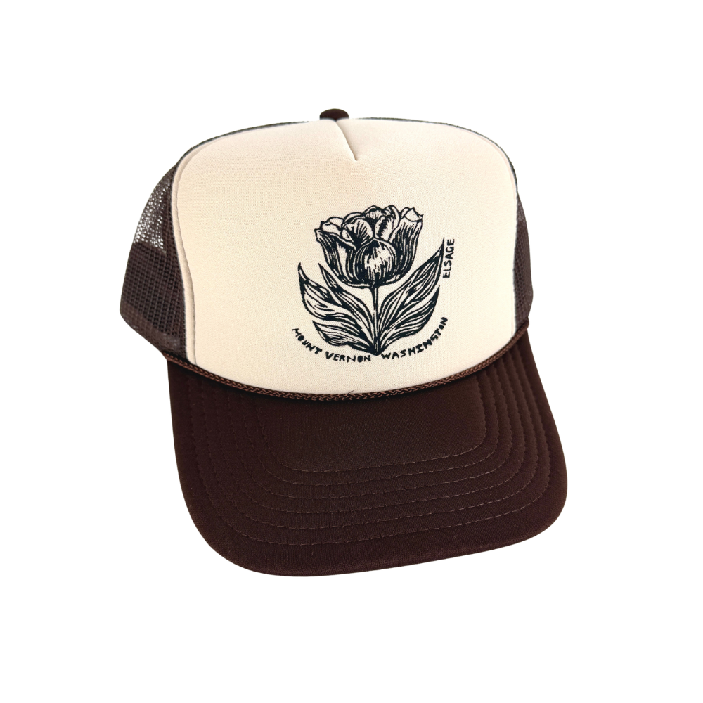Skagit Valley Tulips Foam Trucker Hats