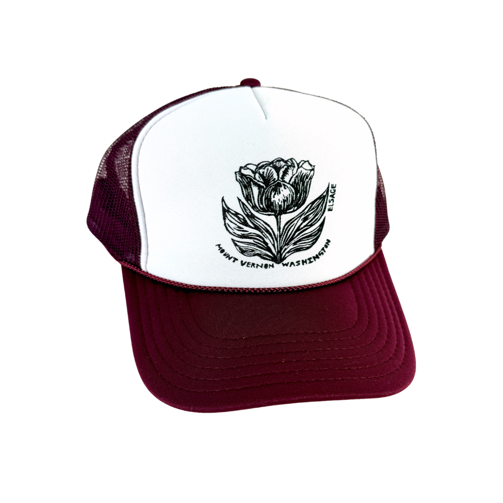 Skagit Valley Tulips Foam Trucker Hats