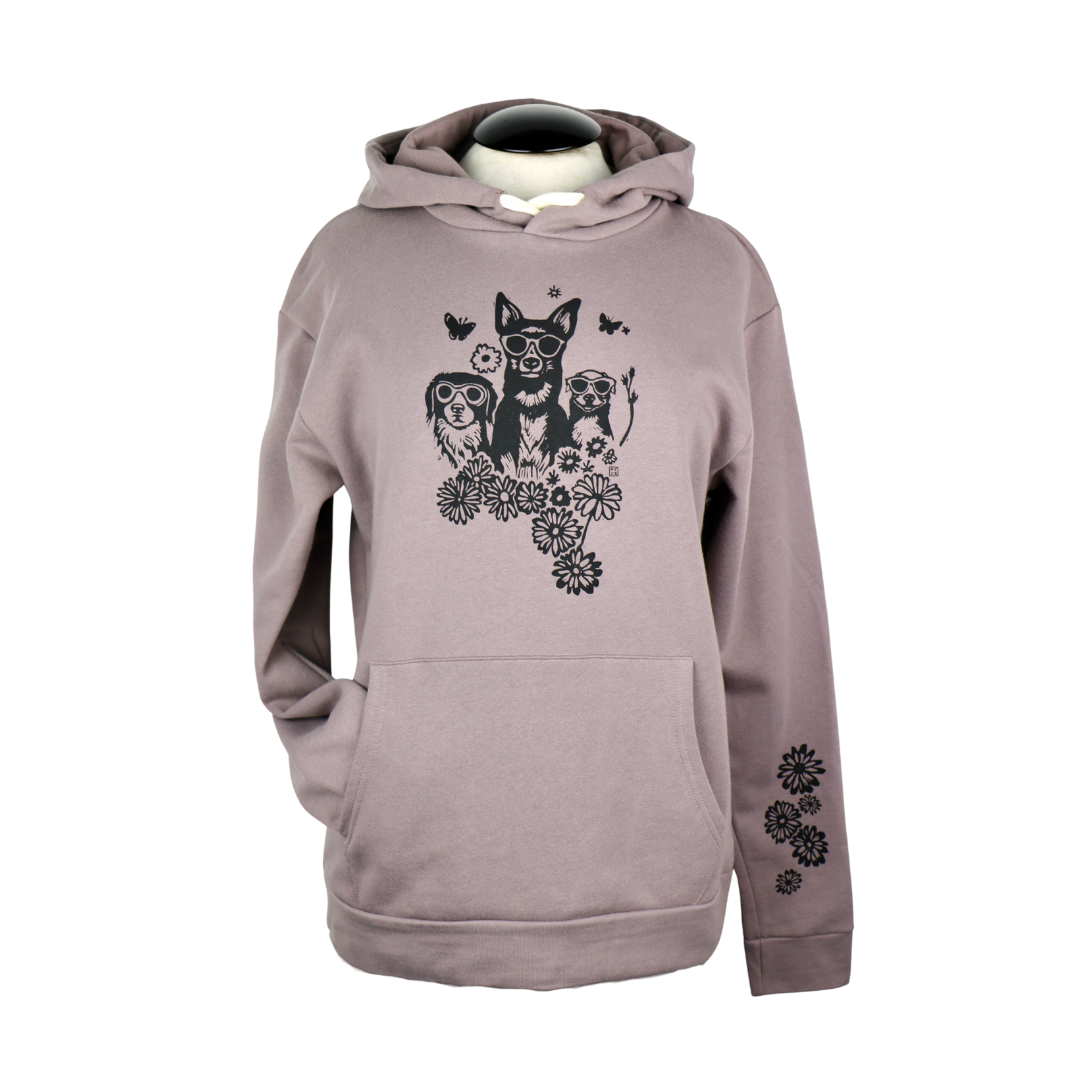 Squad Unisex Pullover Hoodie in Dusty Purple