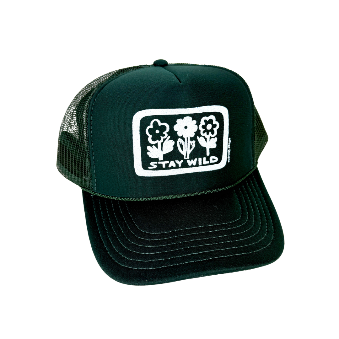 Stay Wild Foam Trucker Hat