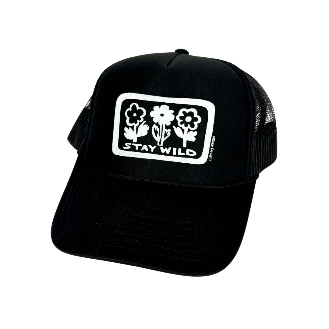 Stay Wild Foam Trucker Hat
