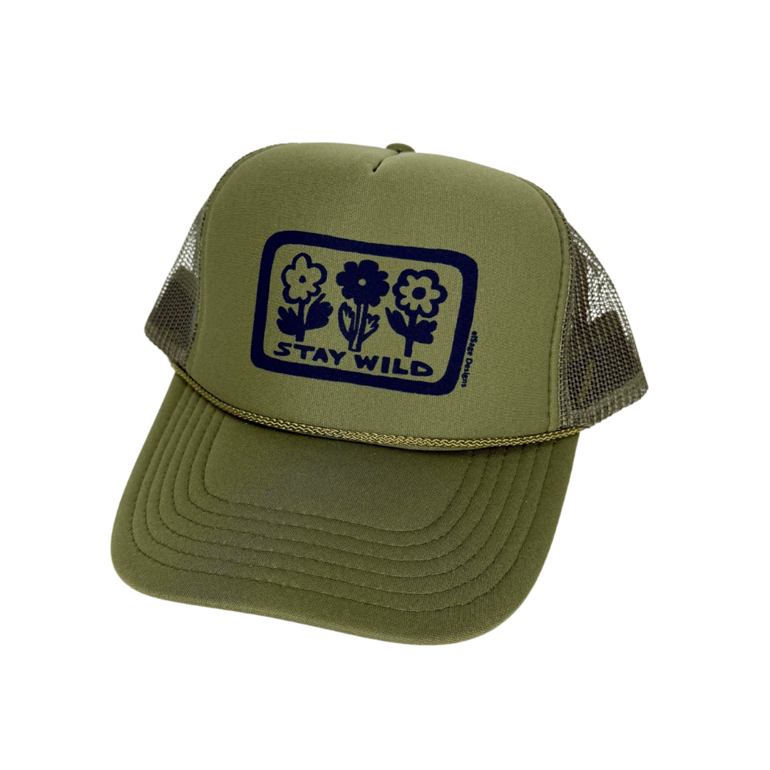Stay Wild Foam Trucker Hat