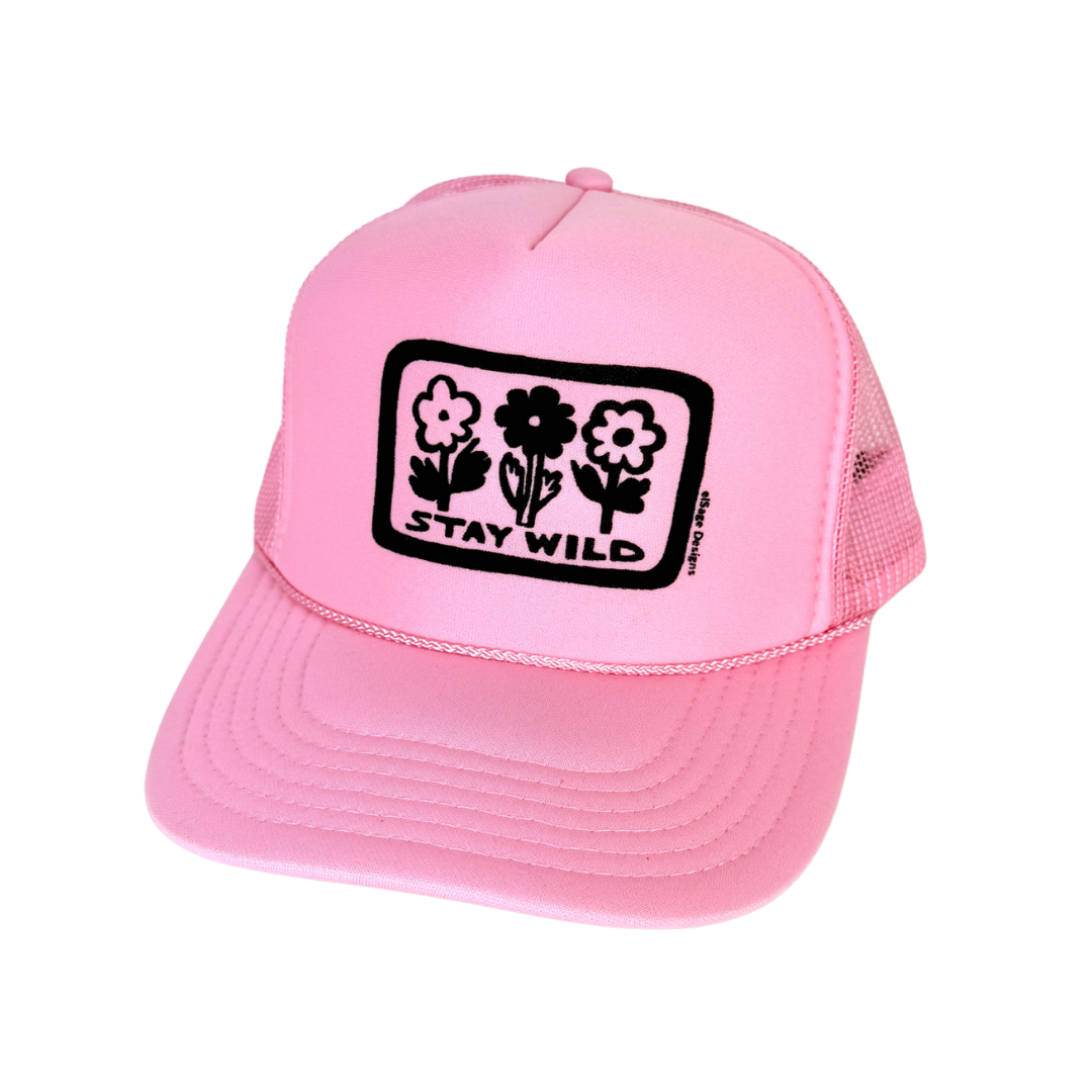 Stay Wild Foam Trucker Hat