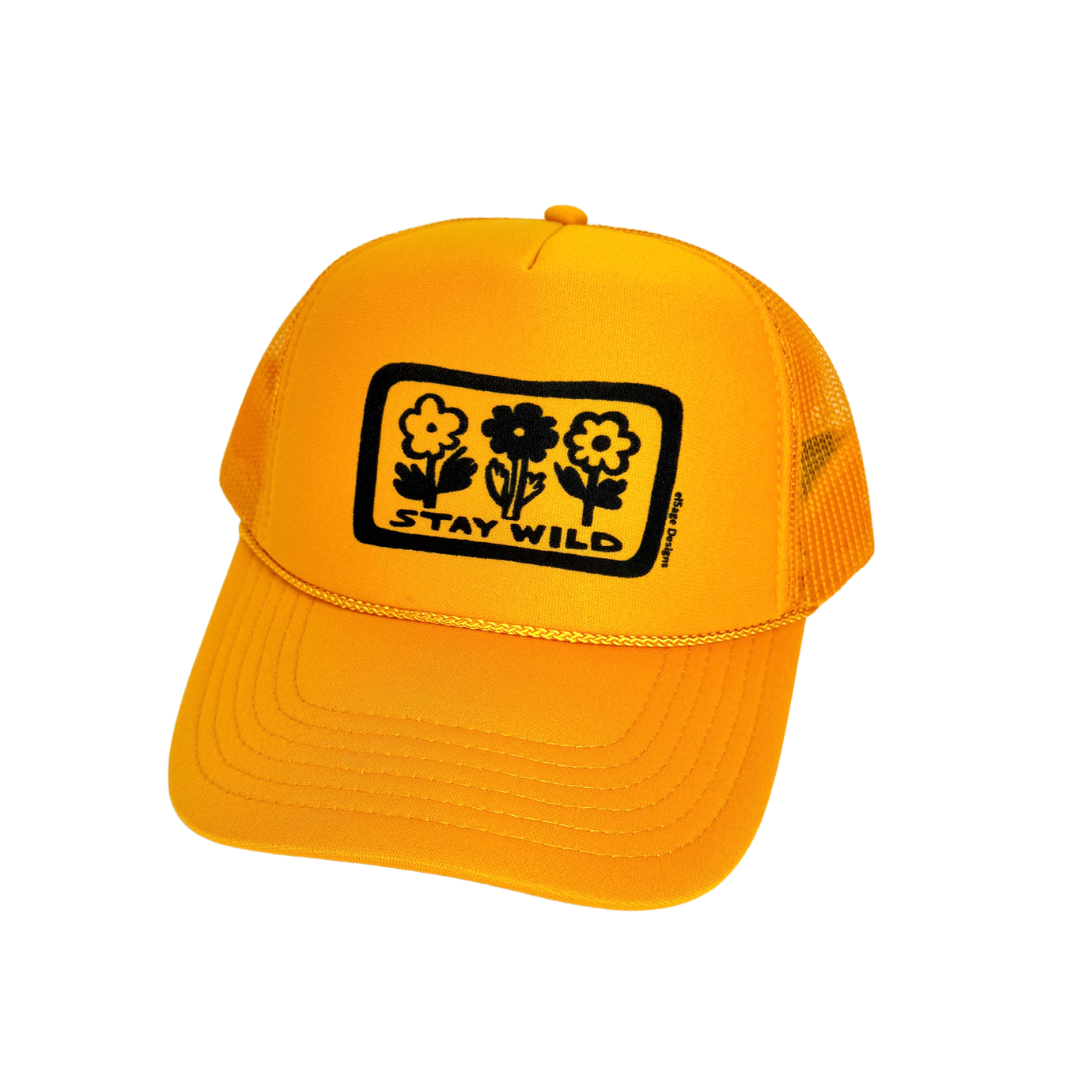 Stay Wild Foam Trucker Hat