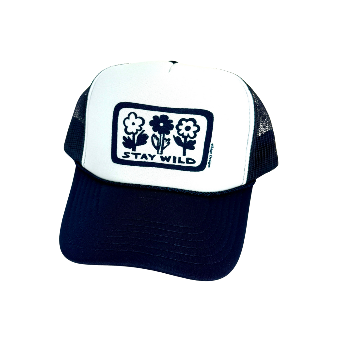 Stay Wild Foam Trucker Hat