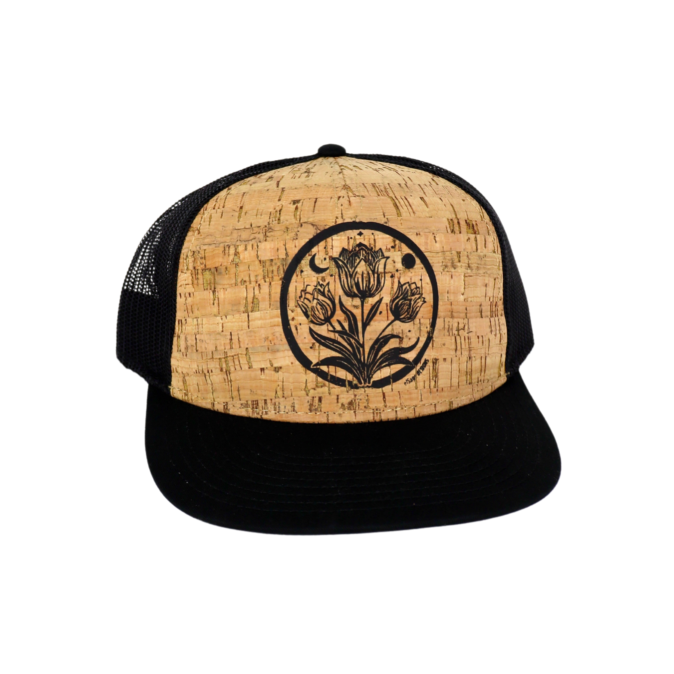 Tulip Moon Cork Trucker Hat