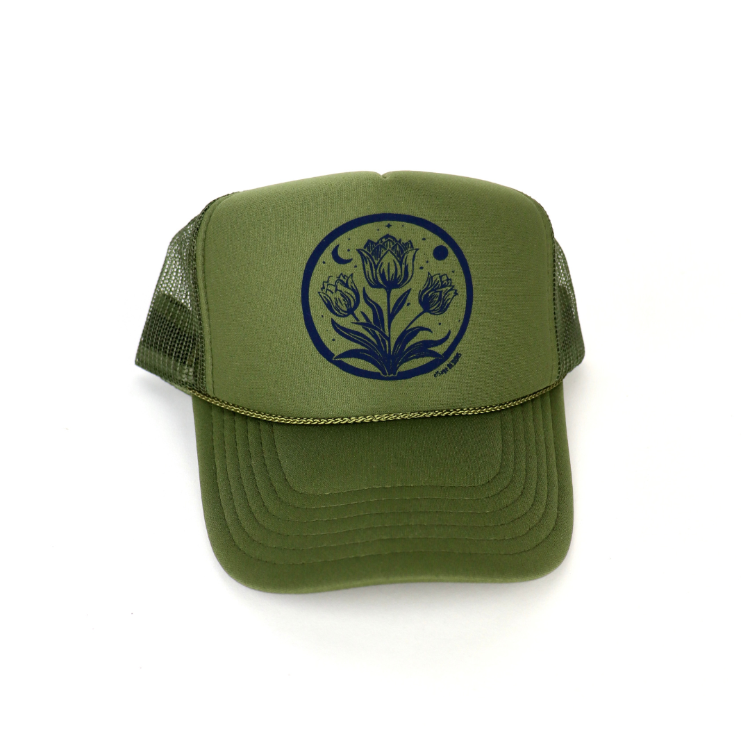 Tulip Moon Foam Trucker Hats