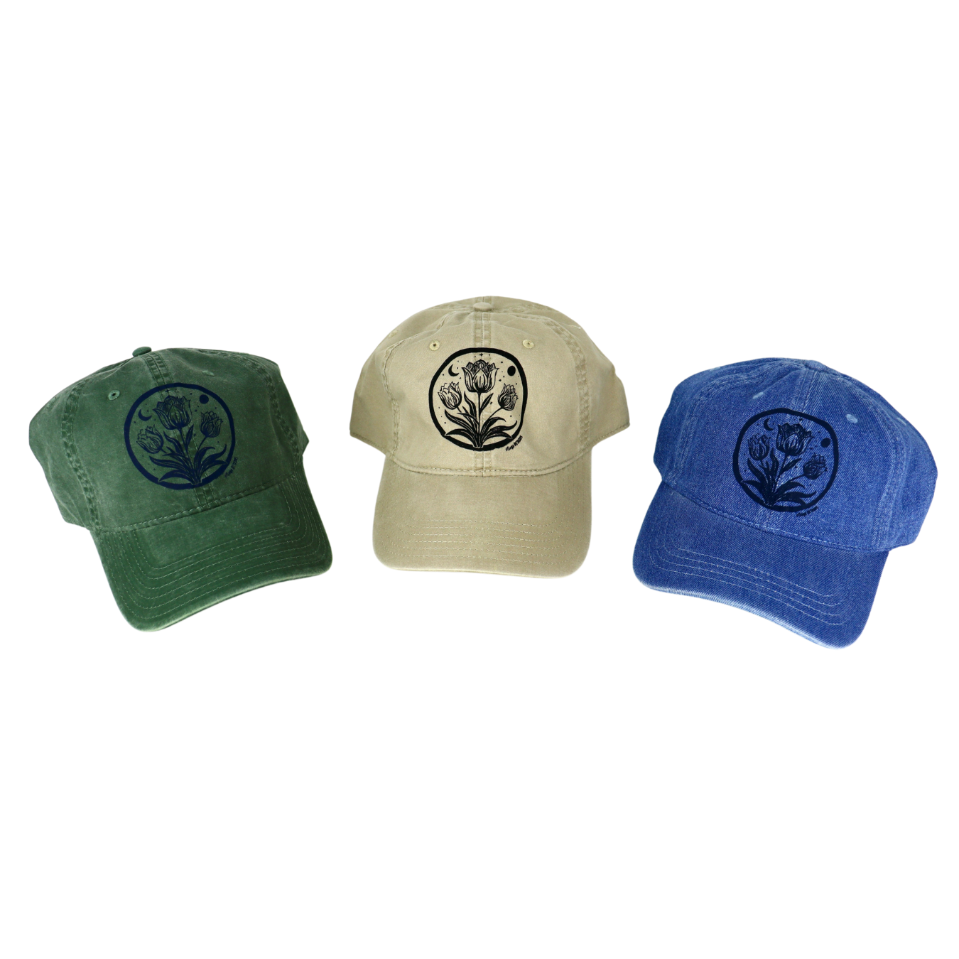 Tulip Moon Dad Hats
