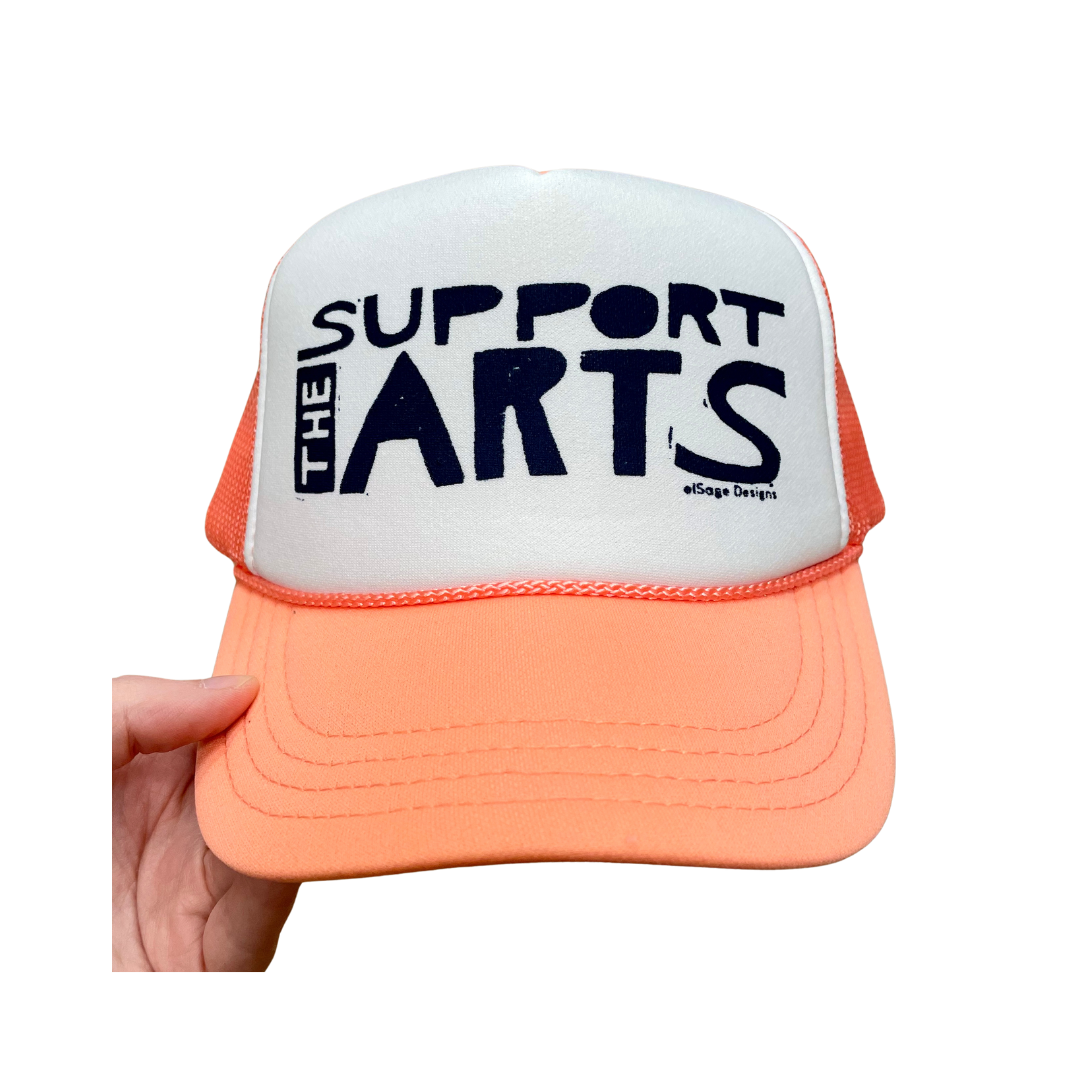 Support The Arts Kid's Foam Trucker Hats