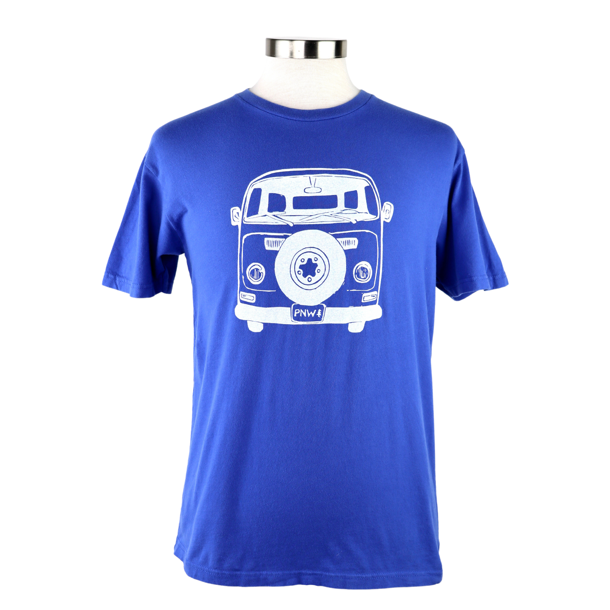 Van Unisex Soft Wash Tee in Vintage Royal