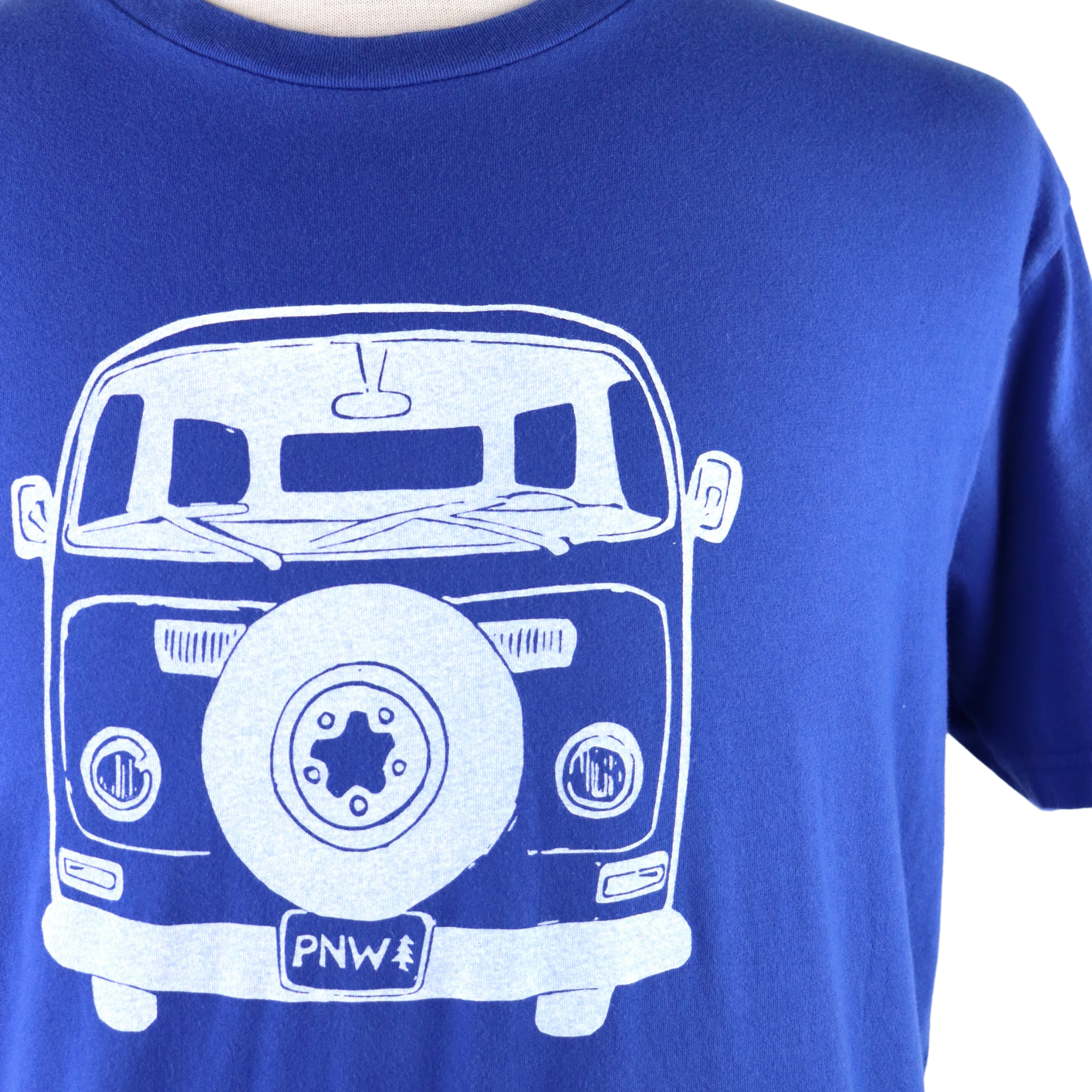 Van Unisex Soft Wash Tee in Vintage Royal