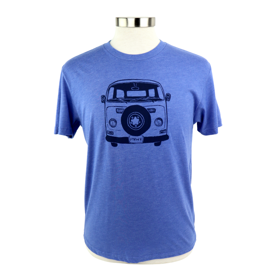 Van Unisex Triblend Tee in Painter's Blue