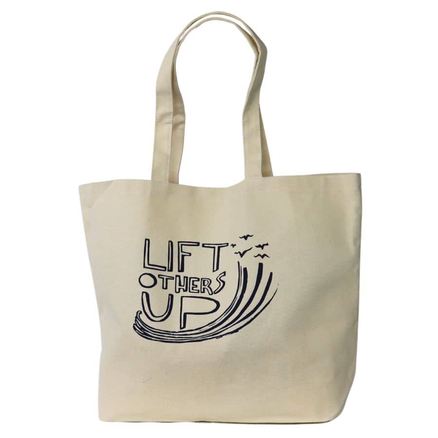 Lift Others Up Tote Bags