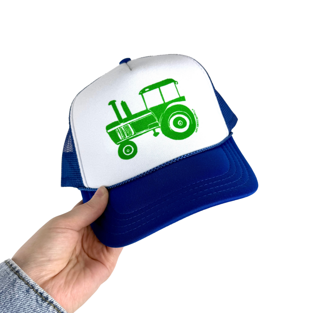 Tractor Kid's Foam Trucker Hats