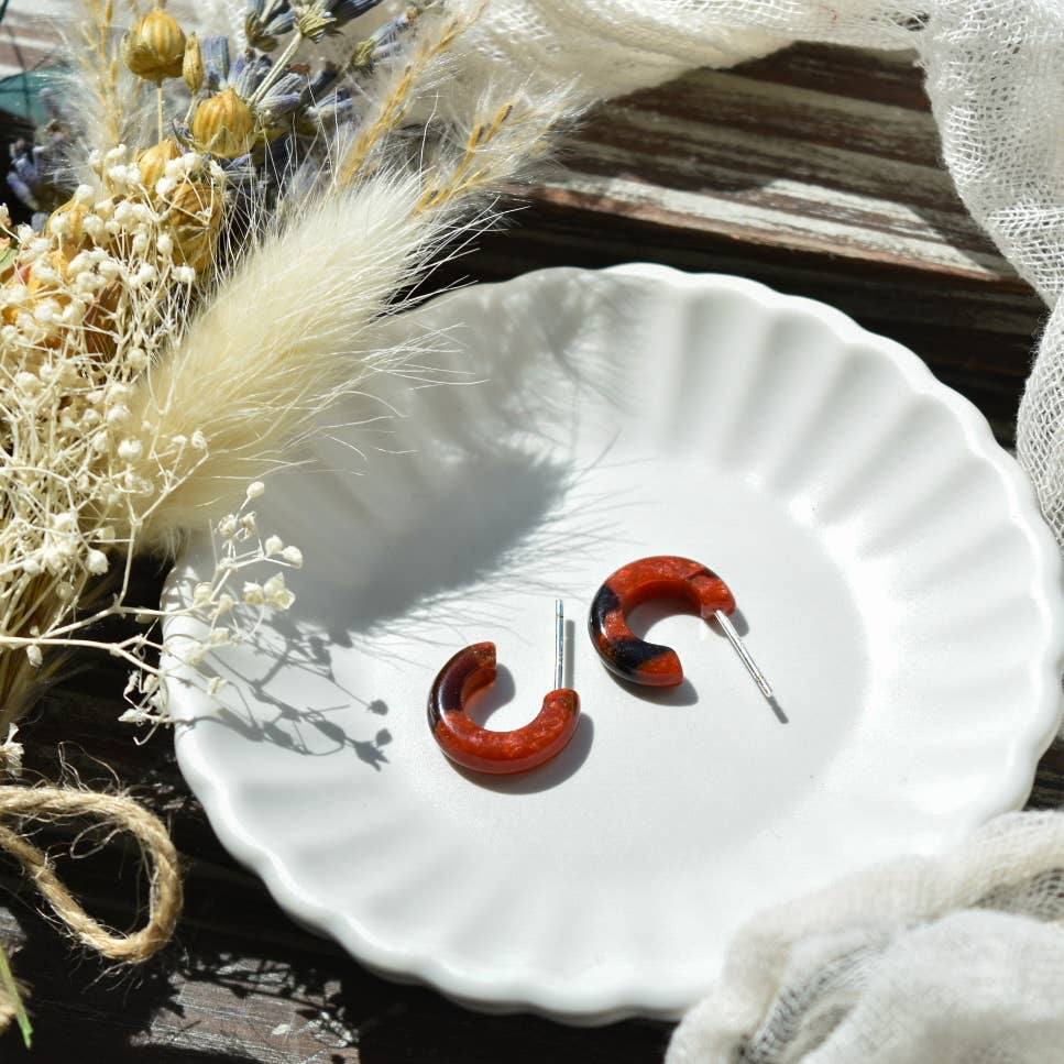 Eco-friendly Hoop Earrings