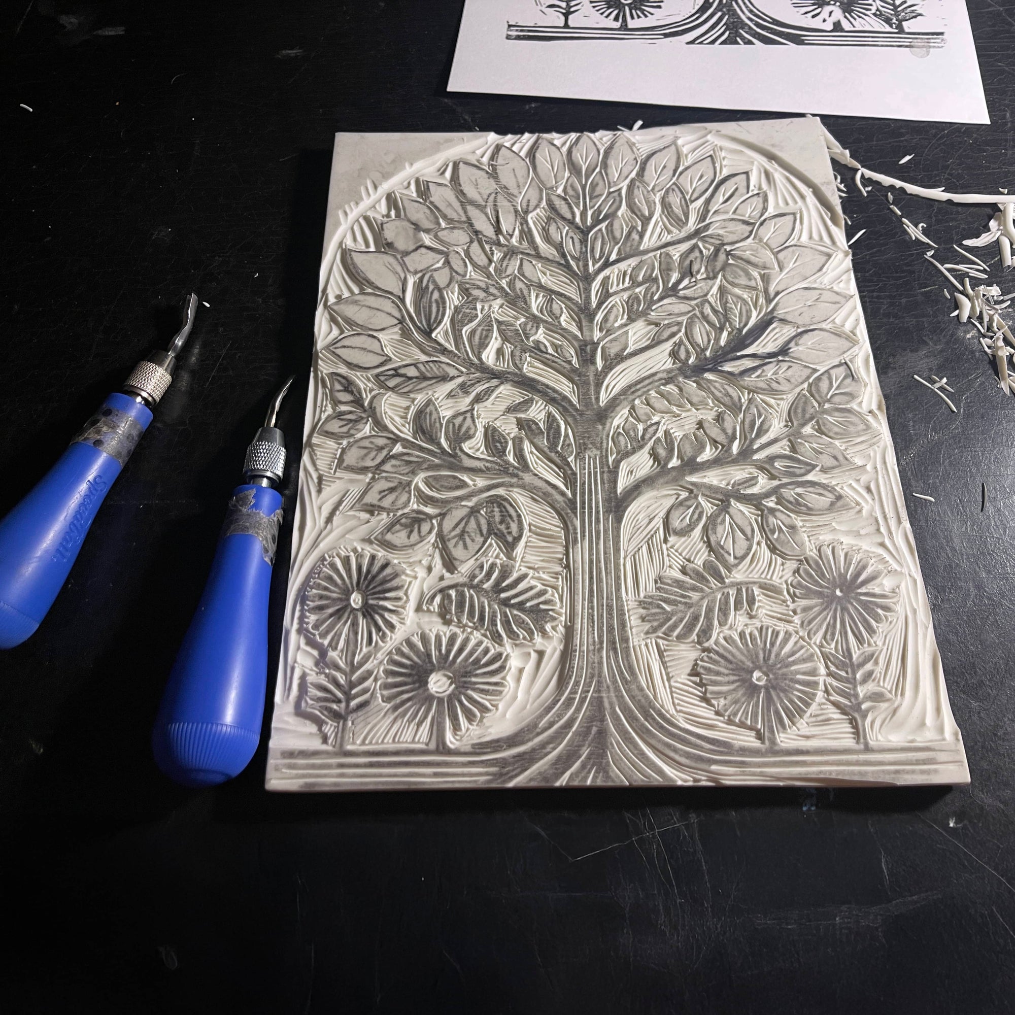 Block Print Workshop: Day Long T-shirt Design + Tools