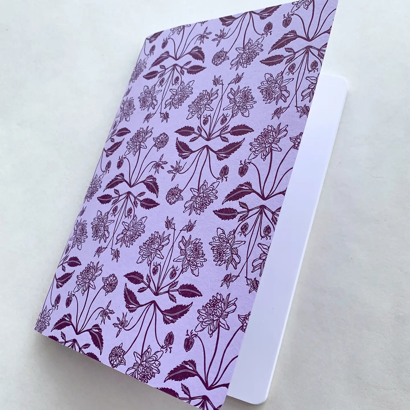 Botanical Letterpress Notebook