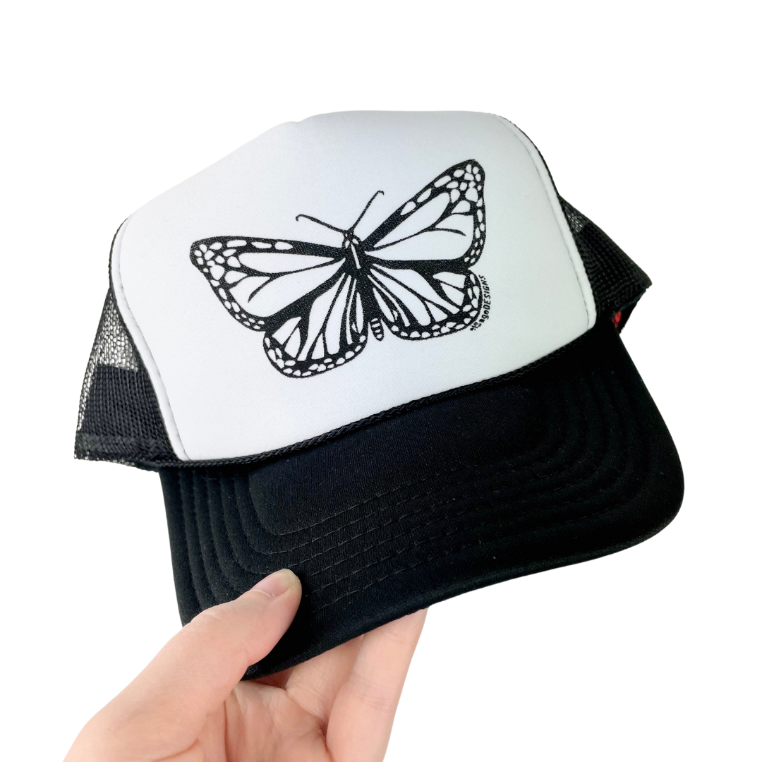 Butterfly Foam Trucker Hats