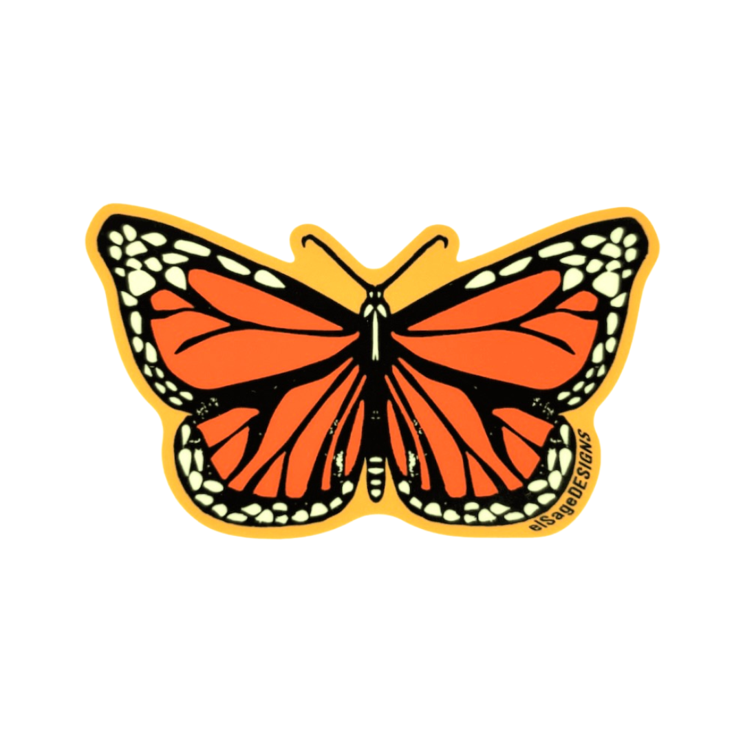 Butterfly sticker