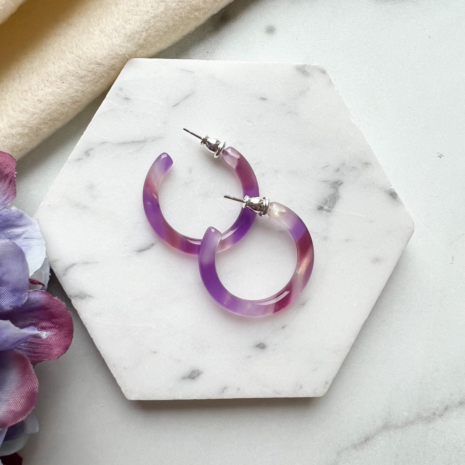 Eco-friendly Hoop Earrings