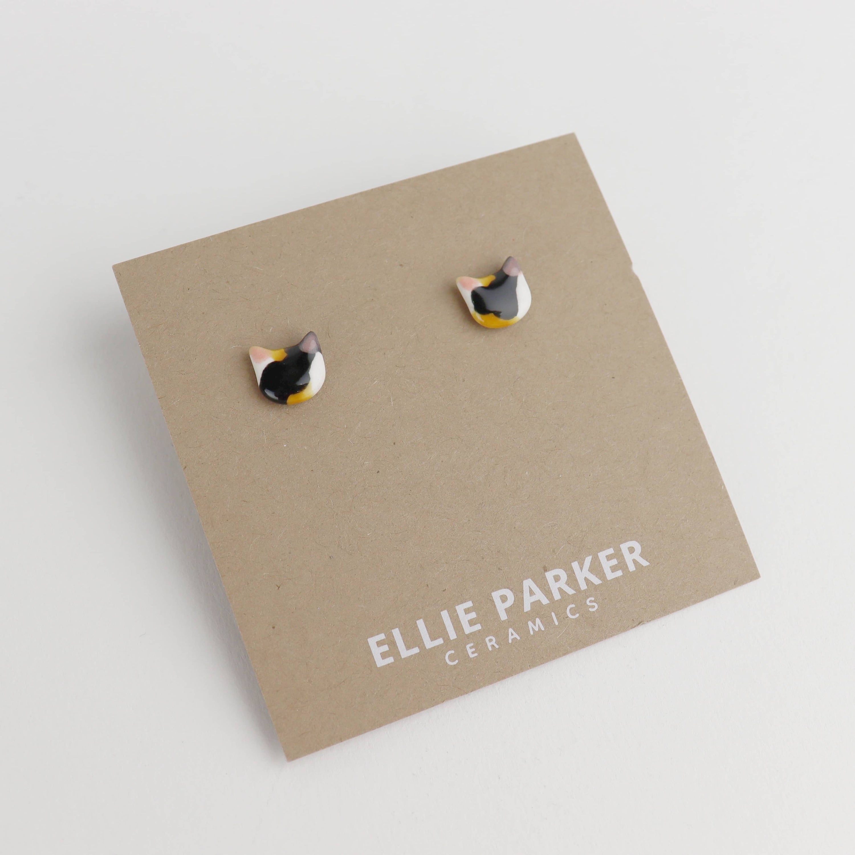 Ceramic Stud Earrings