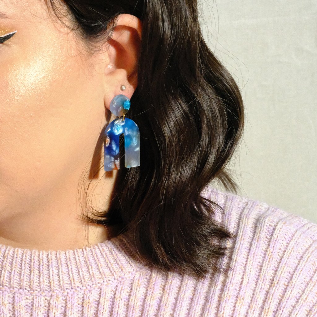 Colorful Acrylic Earrings