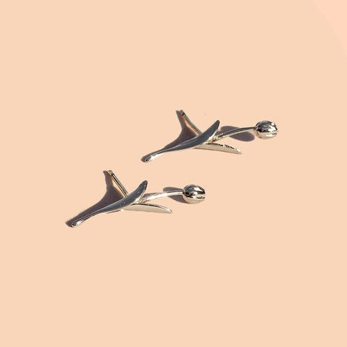 Adorable Metal Earrings