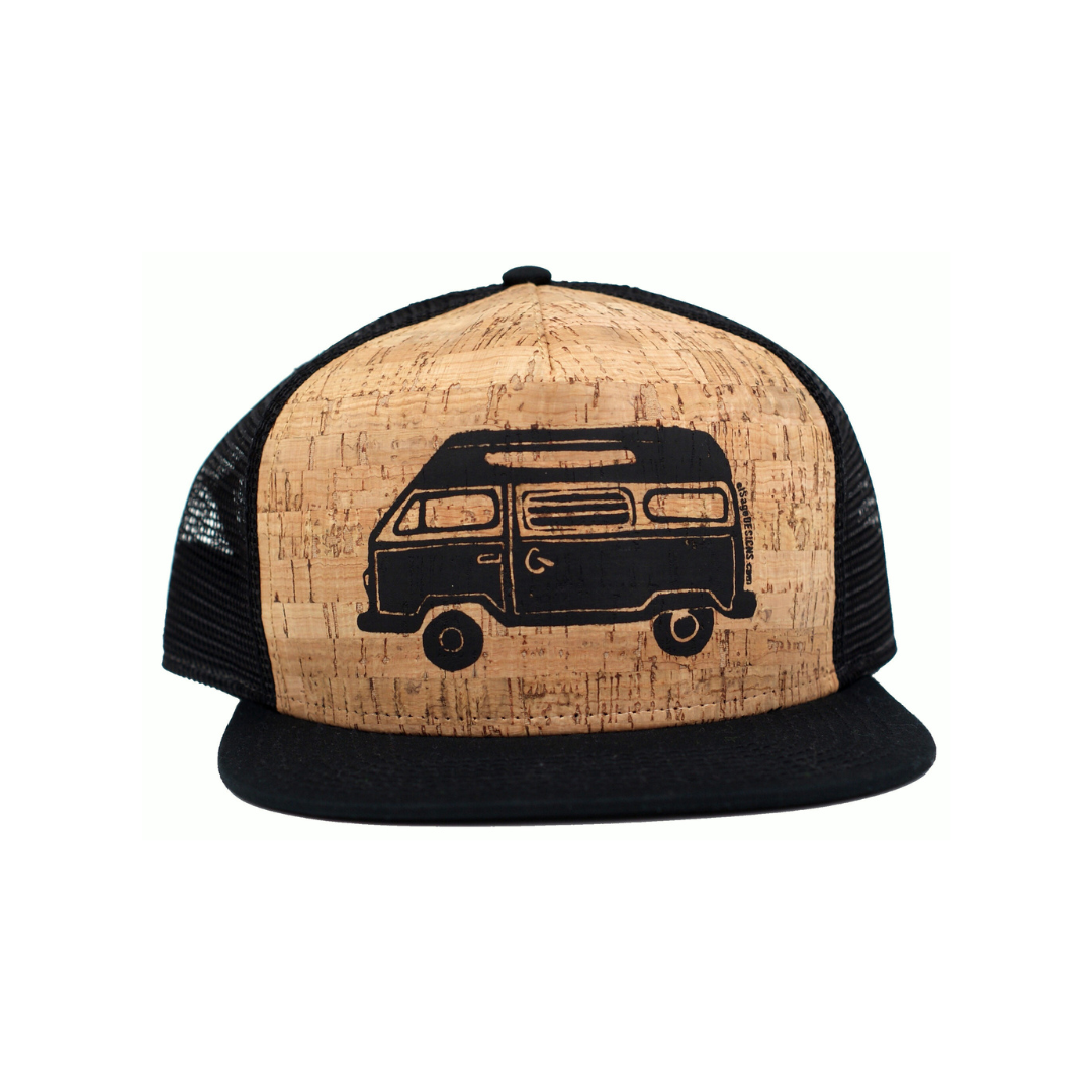 Camper Van Cork Trucker Hat