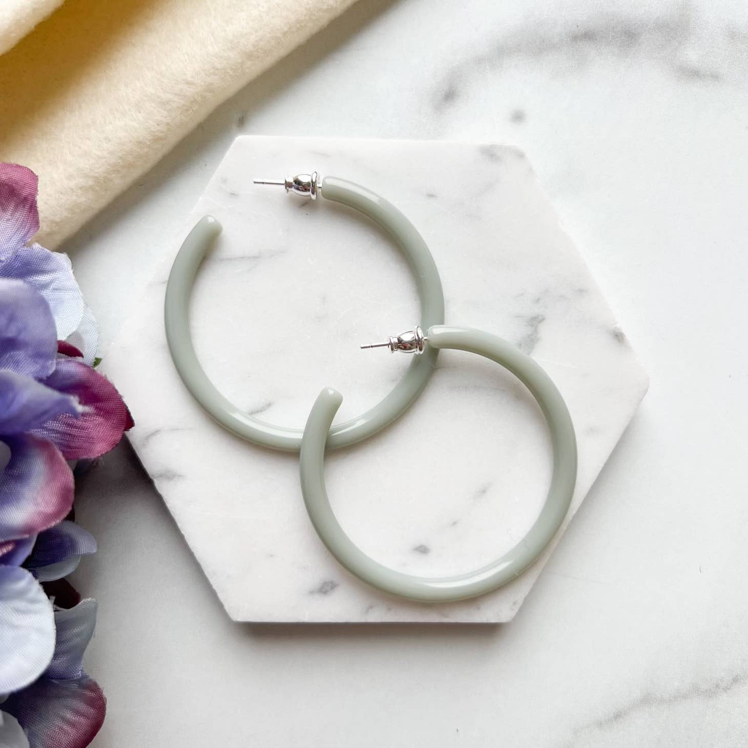 Eco-friendly Hoop Earrings