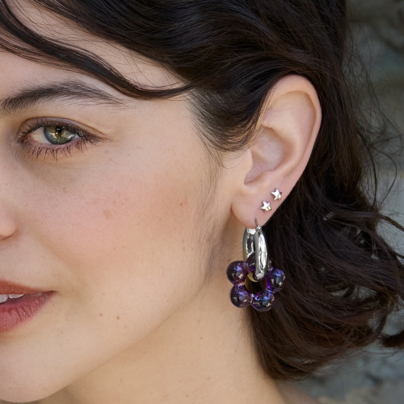 Adorable Metal Earrings