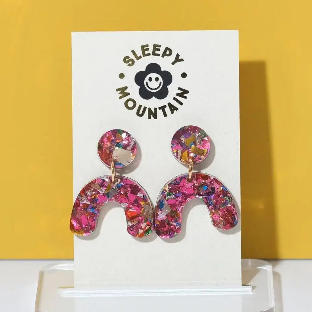 Colorful Acrylic Earrings