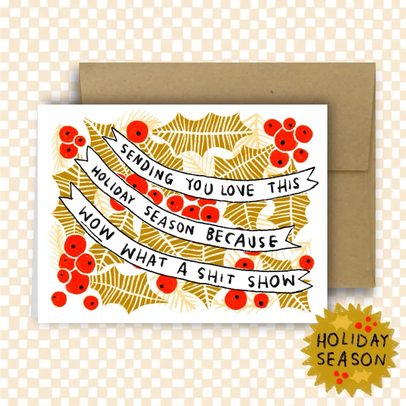 Season's Greetings & Warm Wishes Cards