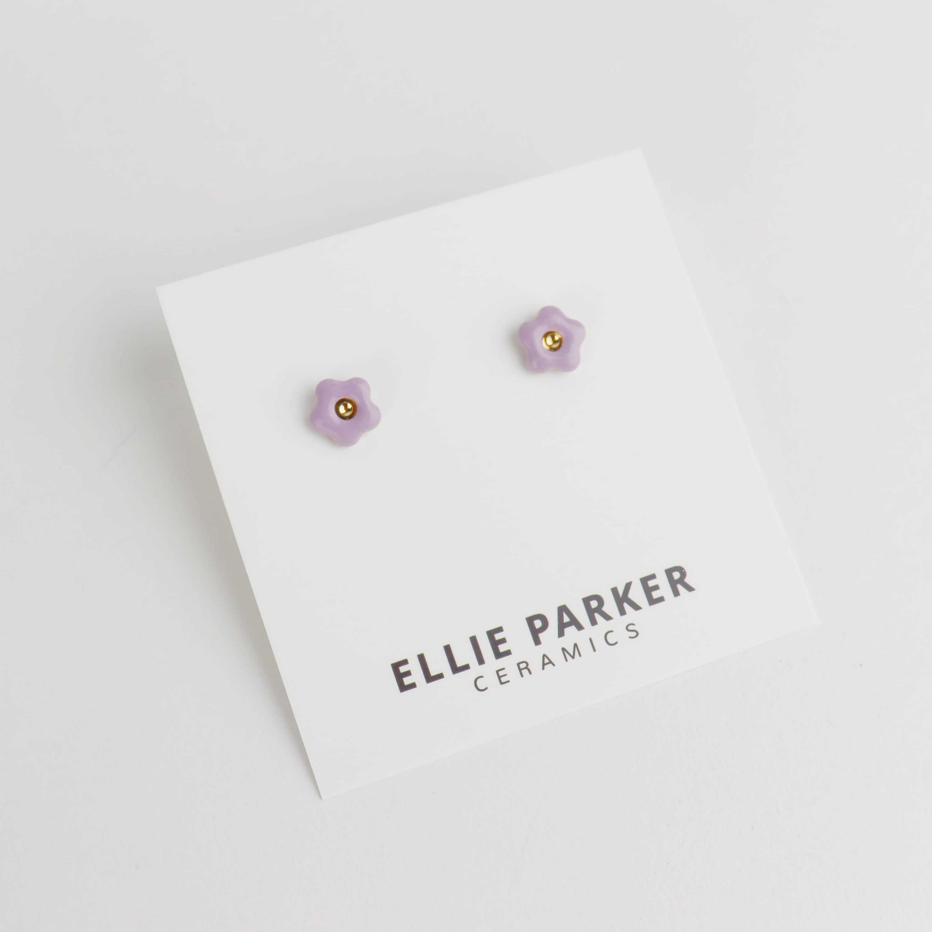 Ceramic Stud Earrings
