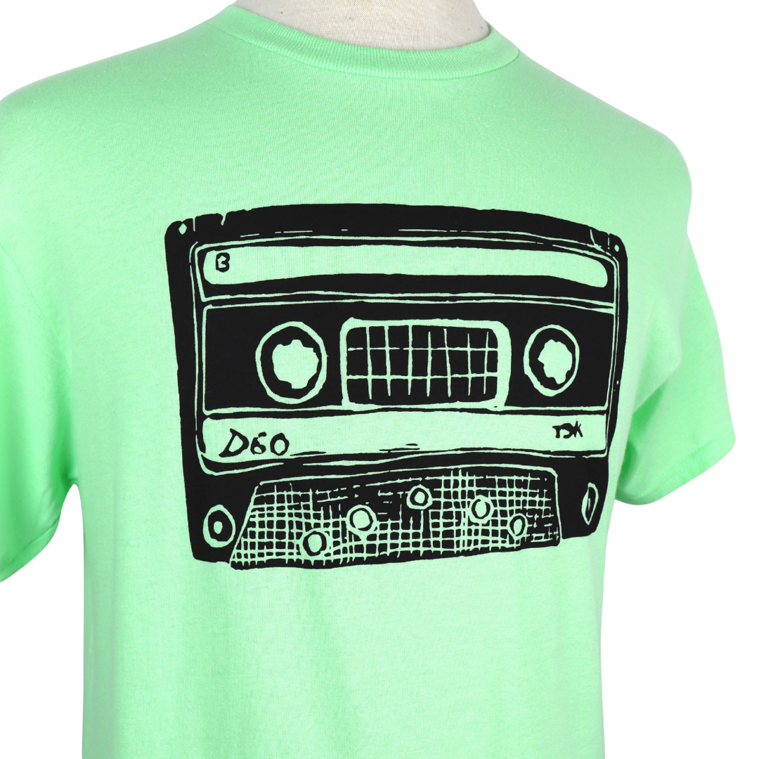 Mixtape Unisex Cotton Tee in Mint