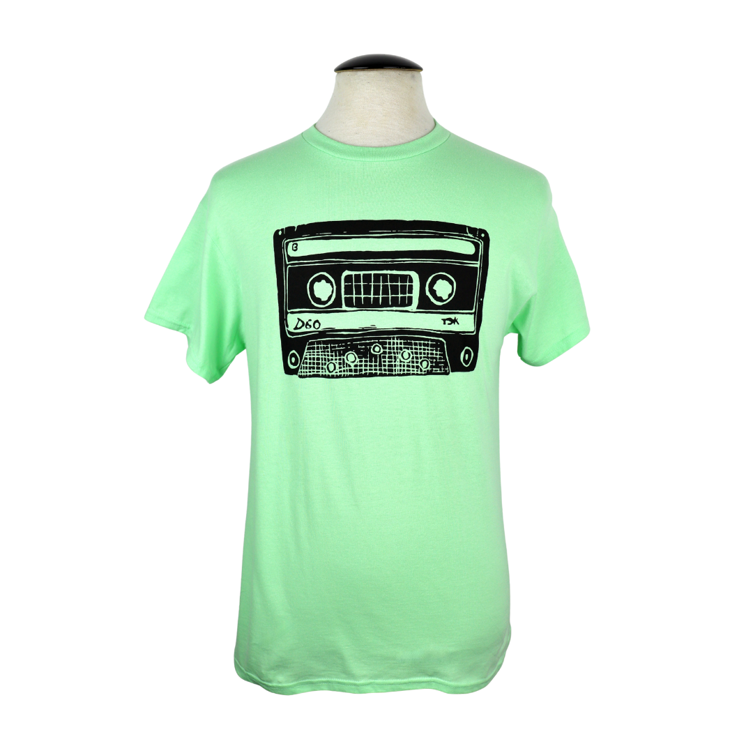 Mixtape Unisex Cotton Tee in Mint