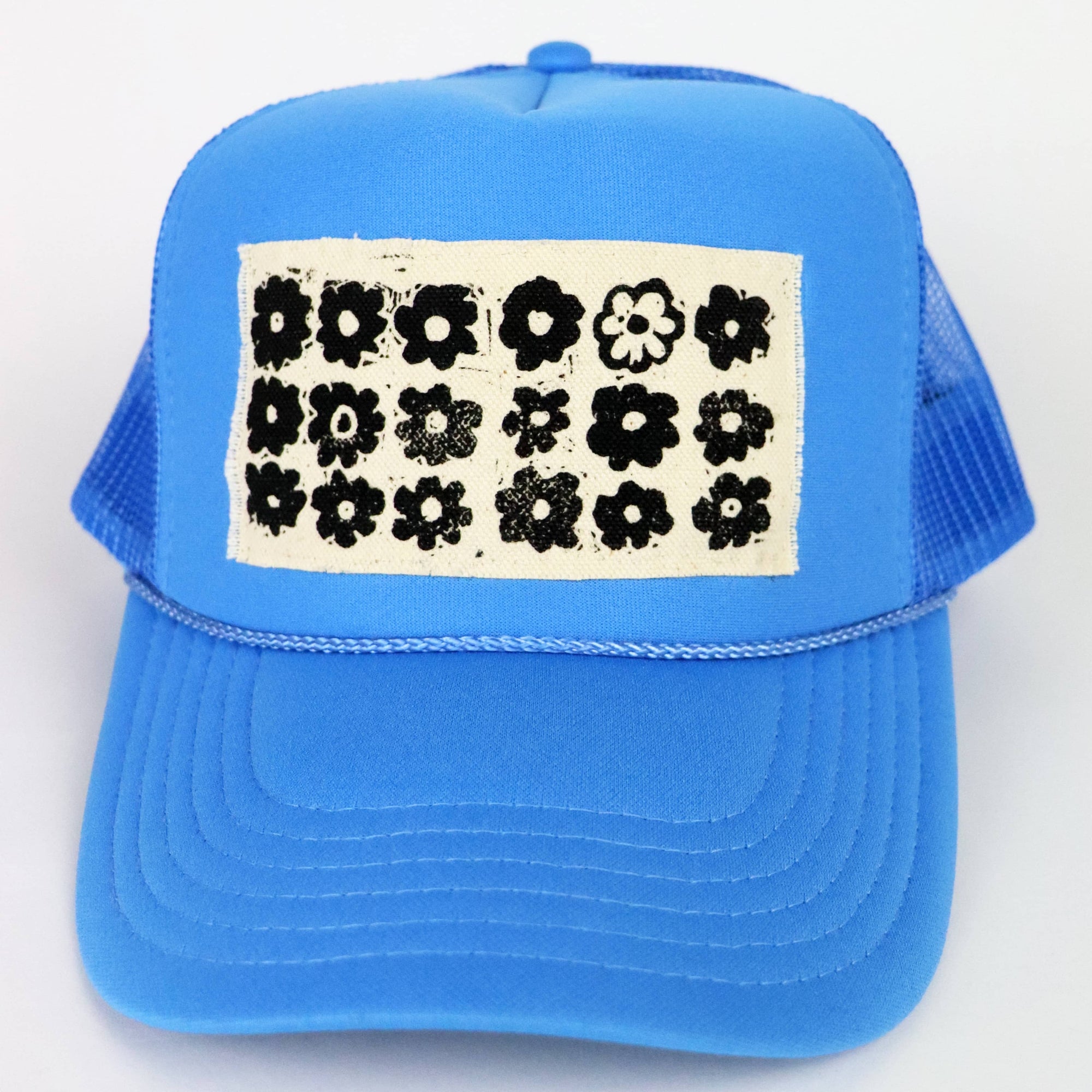 Block Print Workshop: Learn To Carve & Print, Patch Trucker Hat