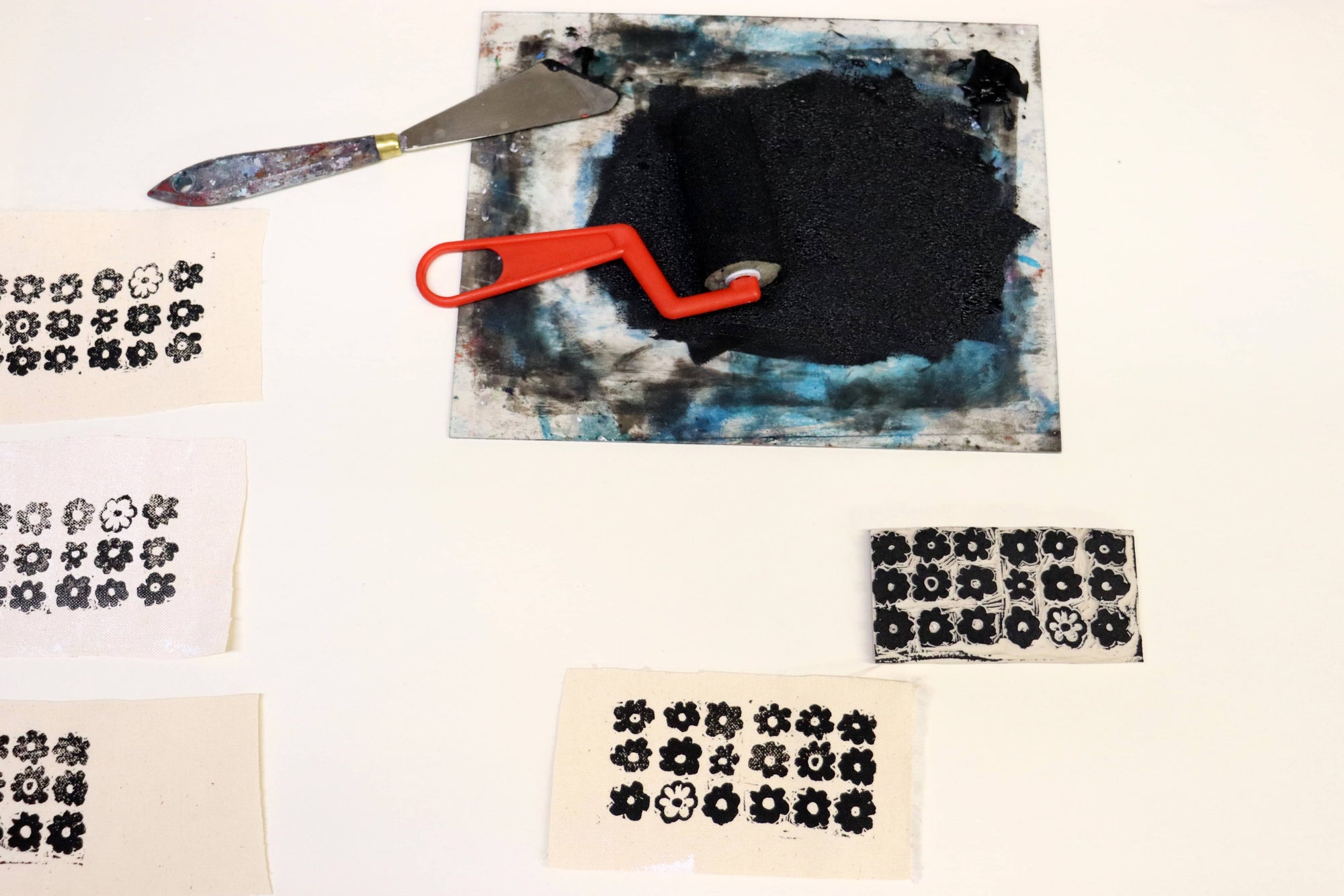 Block Print Workshop: Learn To Carve & Print, Patch Trucker Hat