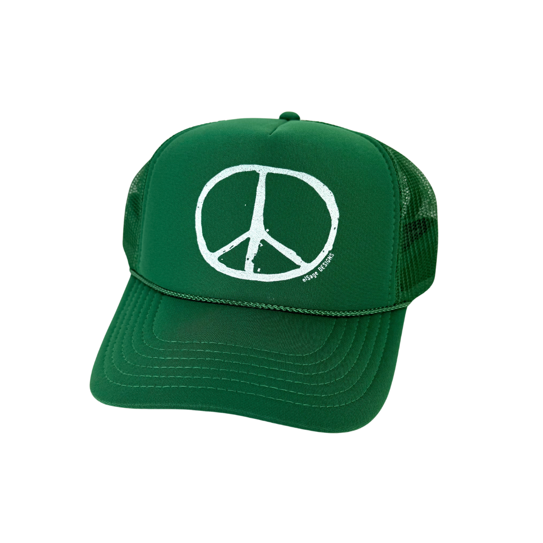 Peace Foam Trucker Hat