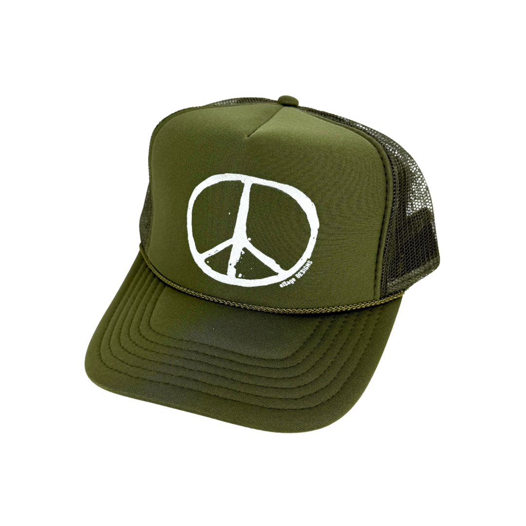 Peace Foam Trucker Hat