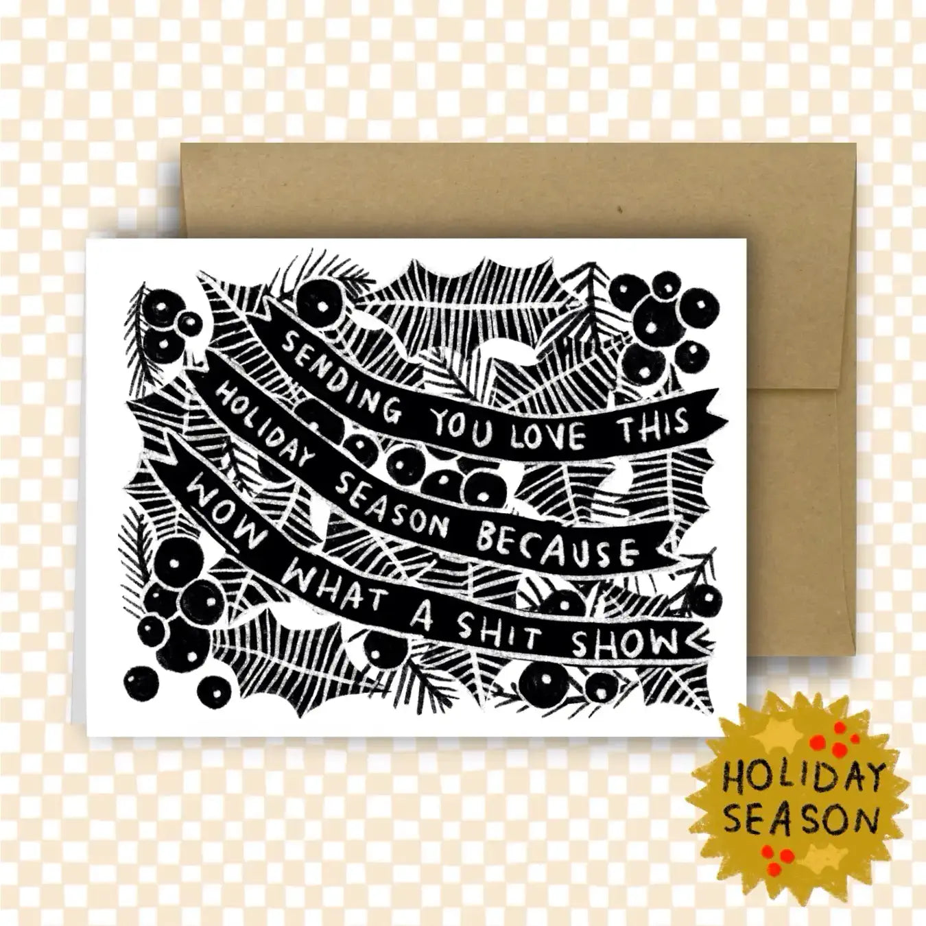 Season's Greetings & Warm Wishes Cards