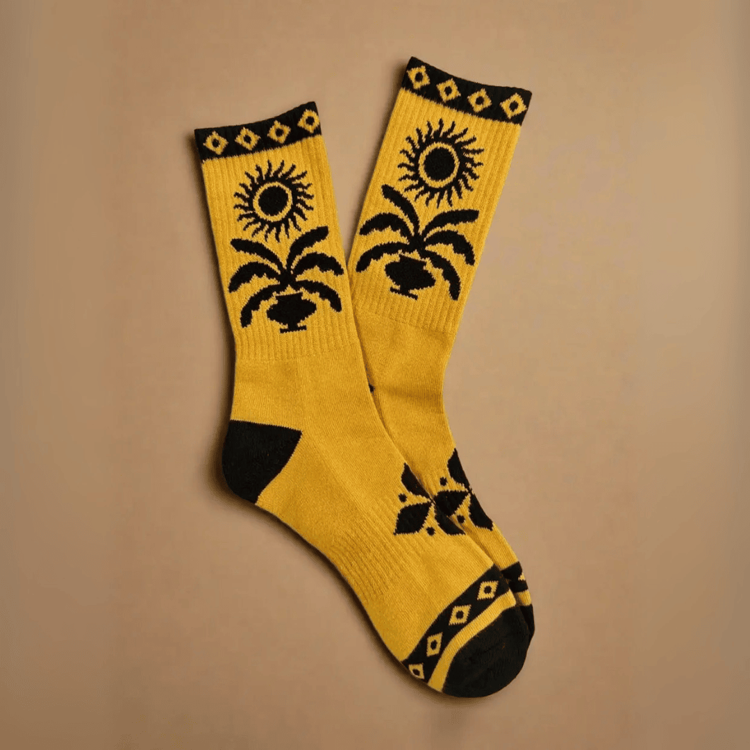 Botanical Design Socks