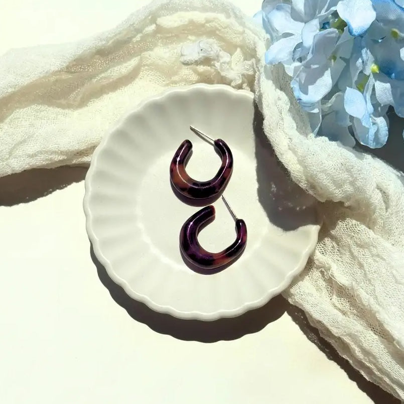 Eco-friendly Hoop Earrings