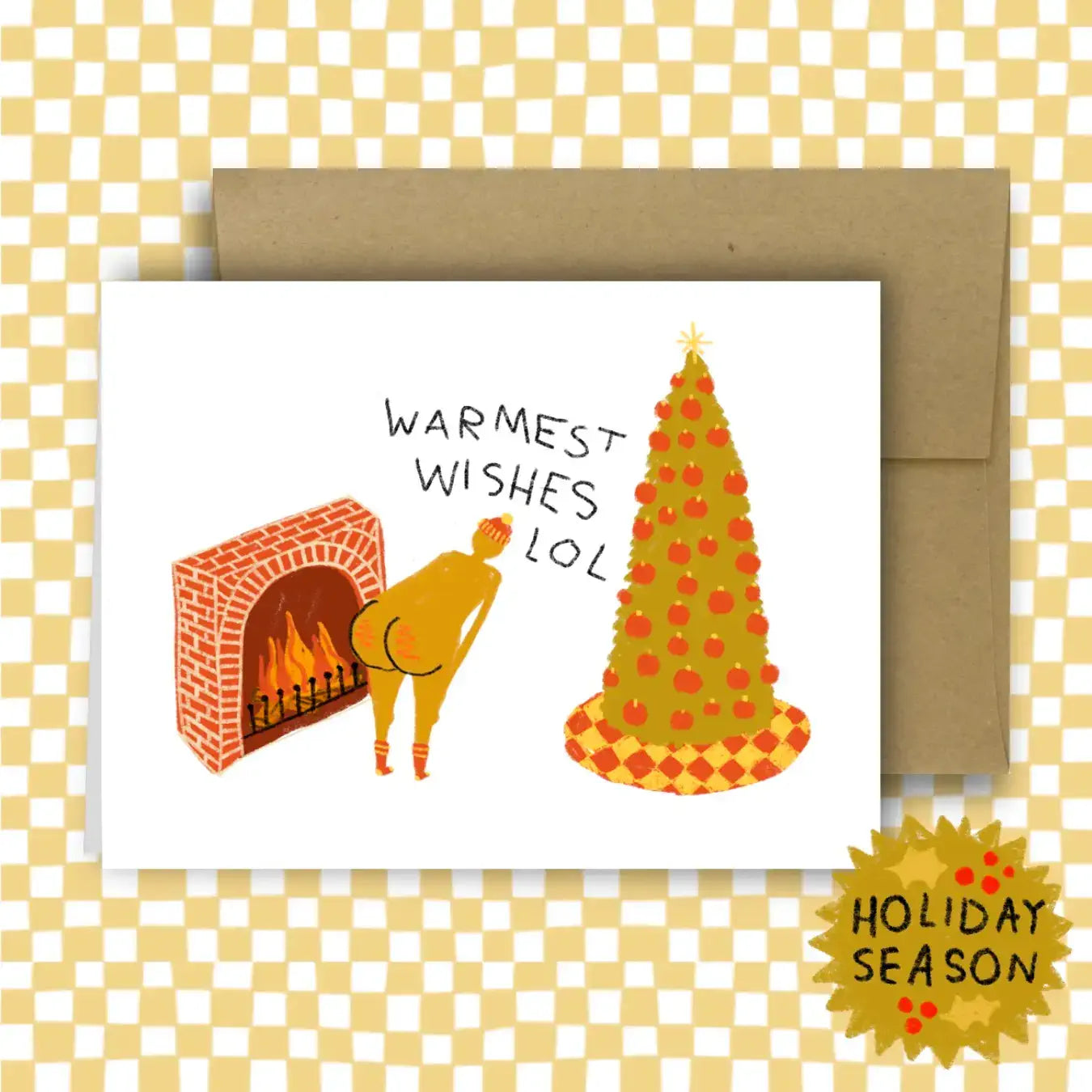 Season's Greetings & Warm Wishes Cards