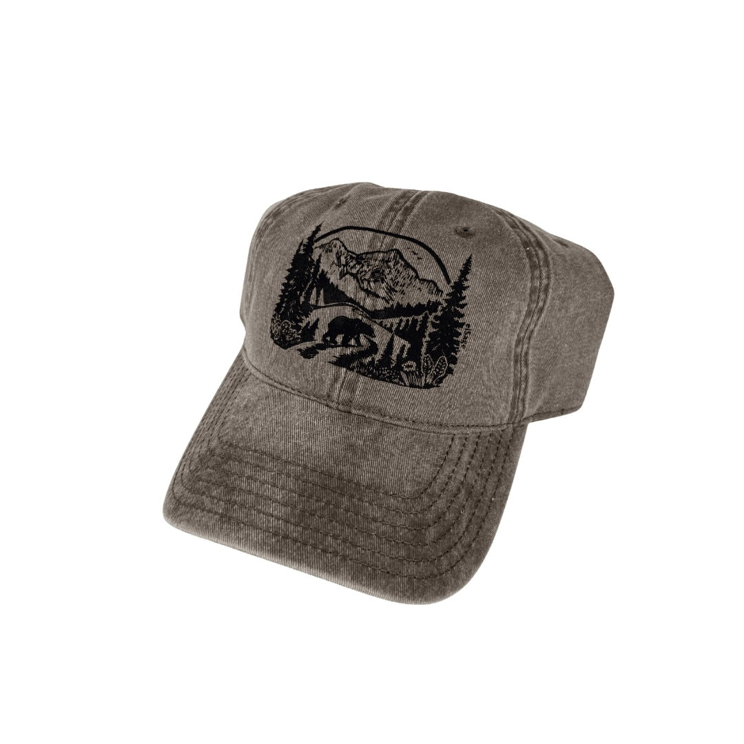 Wilderness Bear Dad Hats