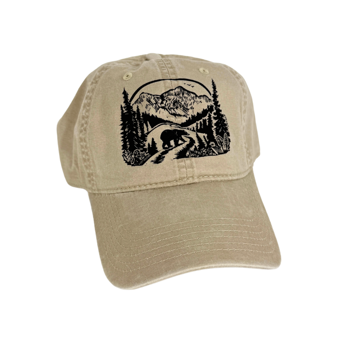 Wilderness Bear Dad Hats