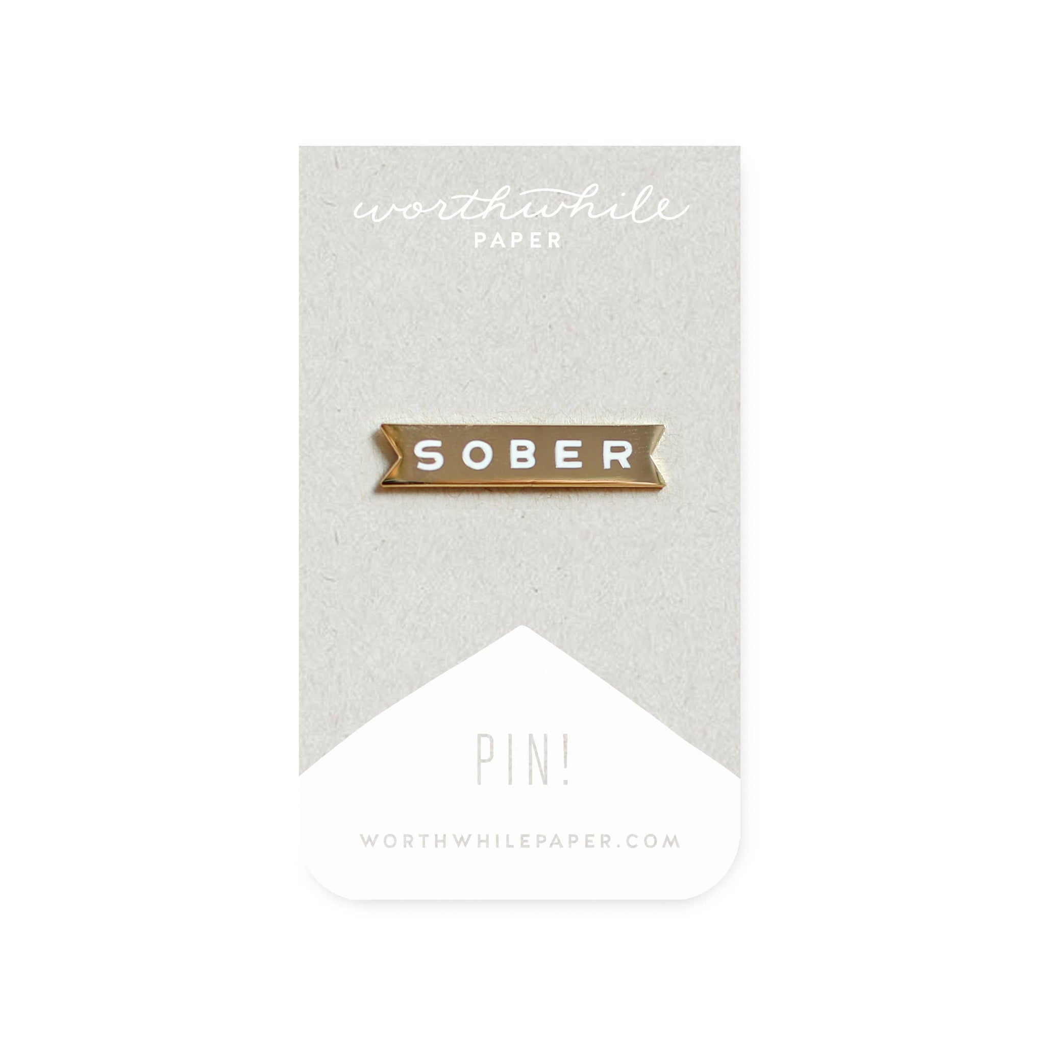 Enamel Pins by Worthwhile Paper
