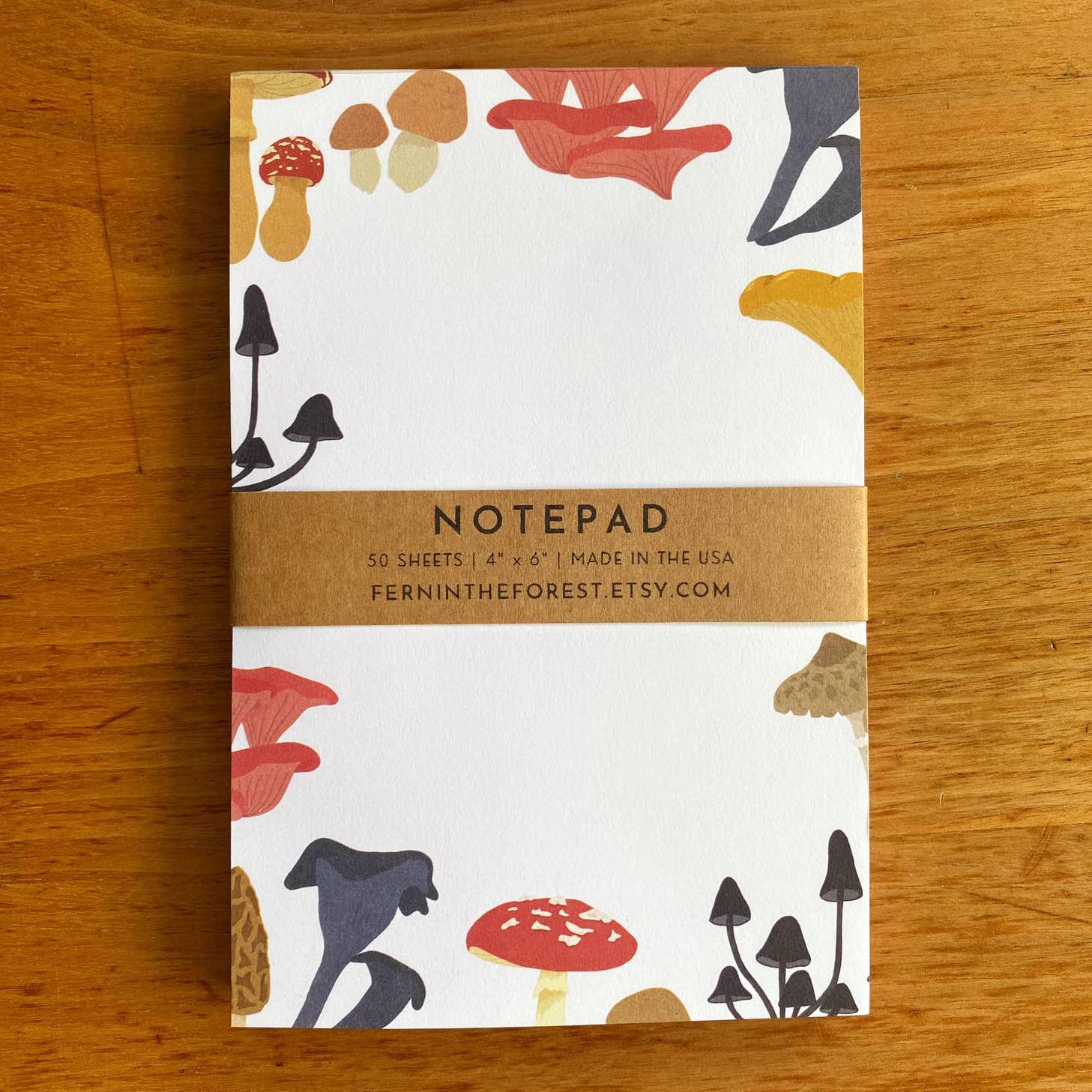 Illustrated Notepads by Fern In The Forest