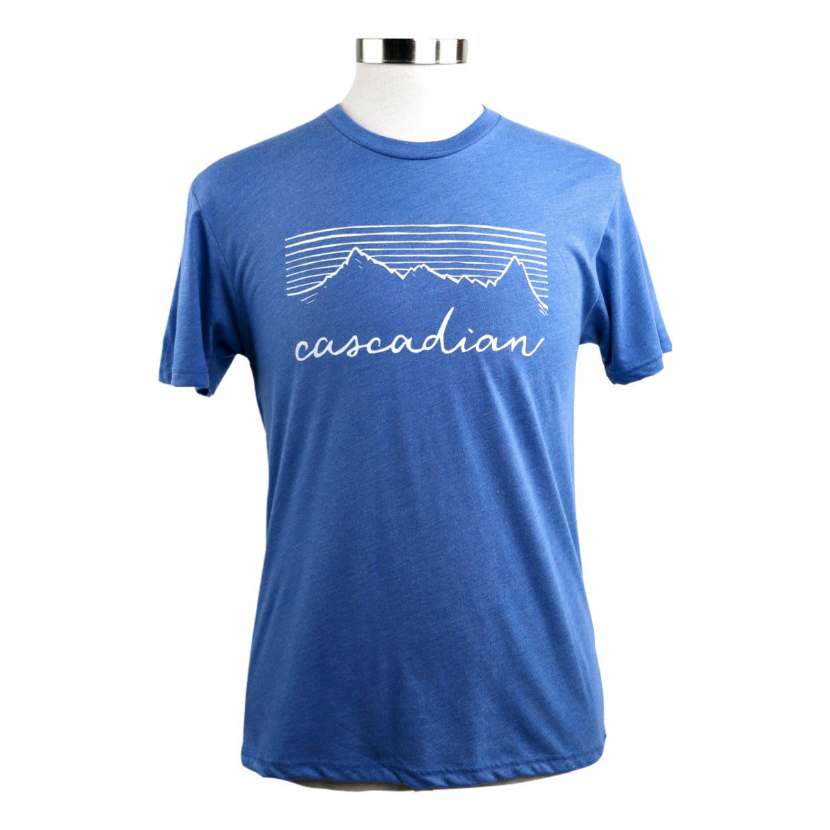 Cascadian Unisex Triblend Tee in Painter's Blue