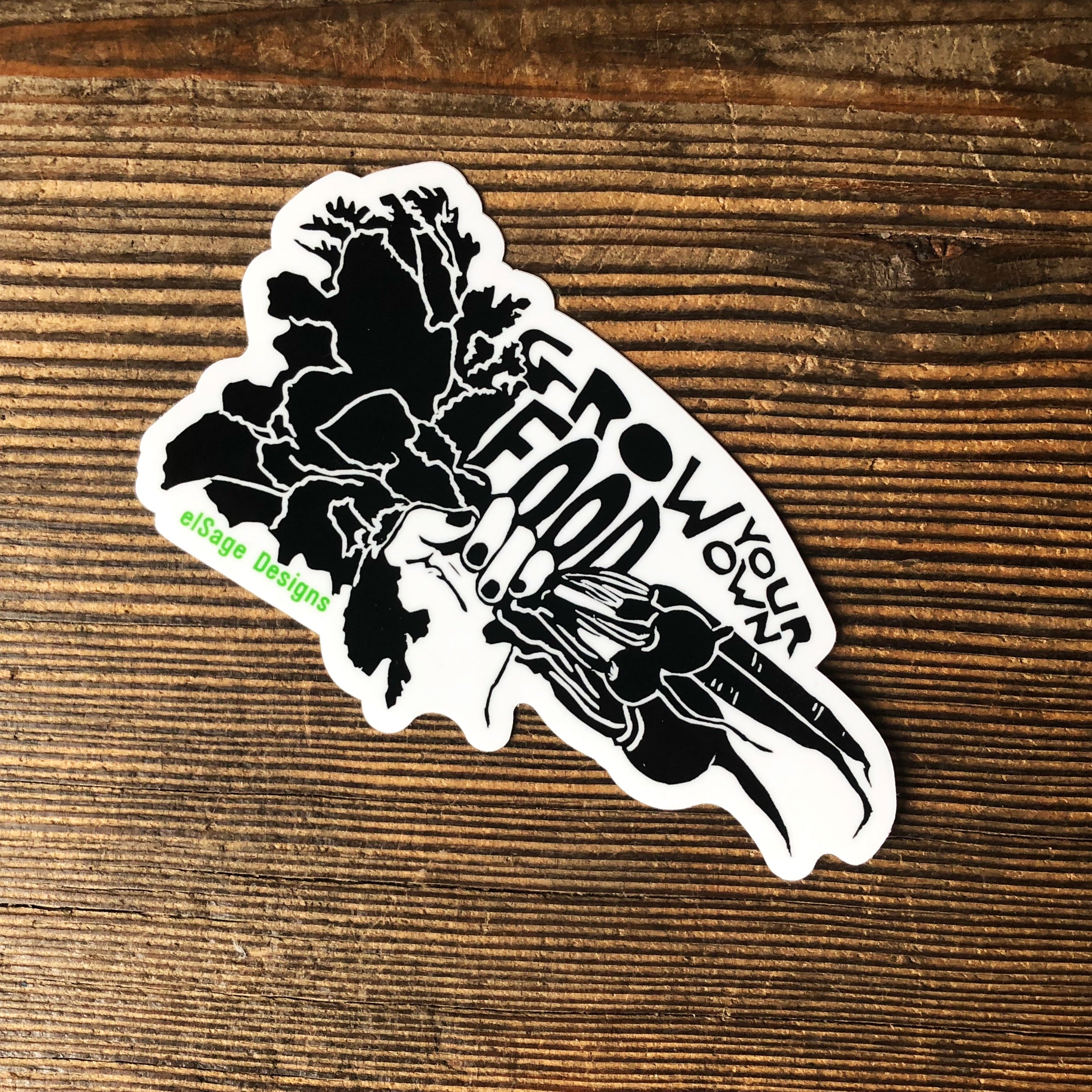 Grow Your Own Food Sticker